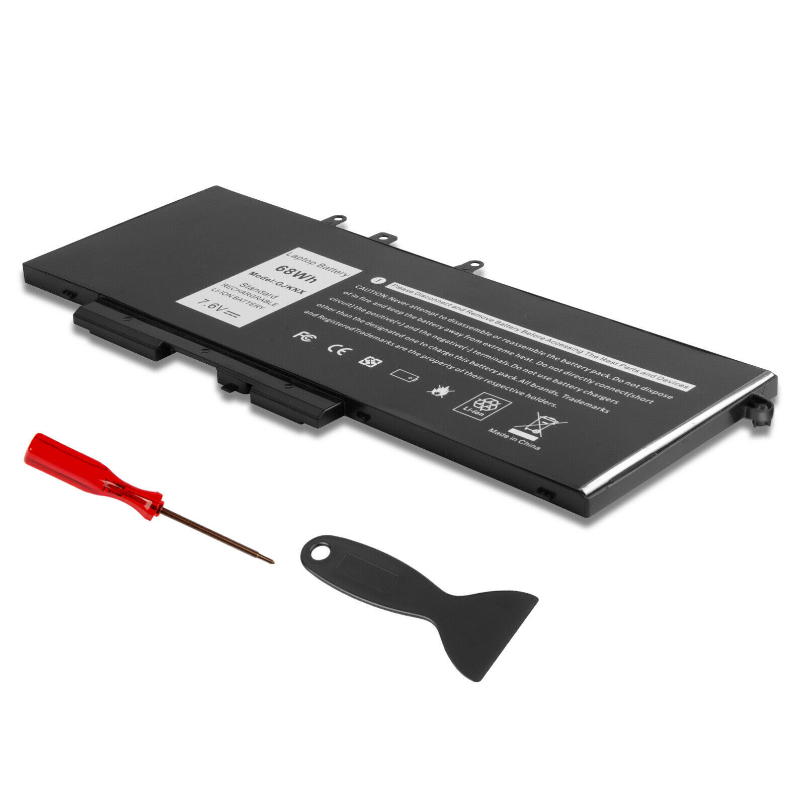 🔥LOT 68Wh GJKNX Battery For Dell Latitude 5480 5580 5490 5491 5590 5591 US FAST