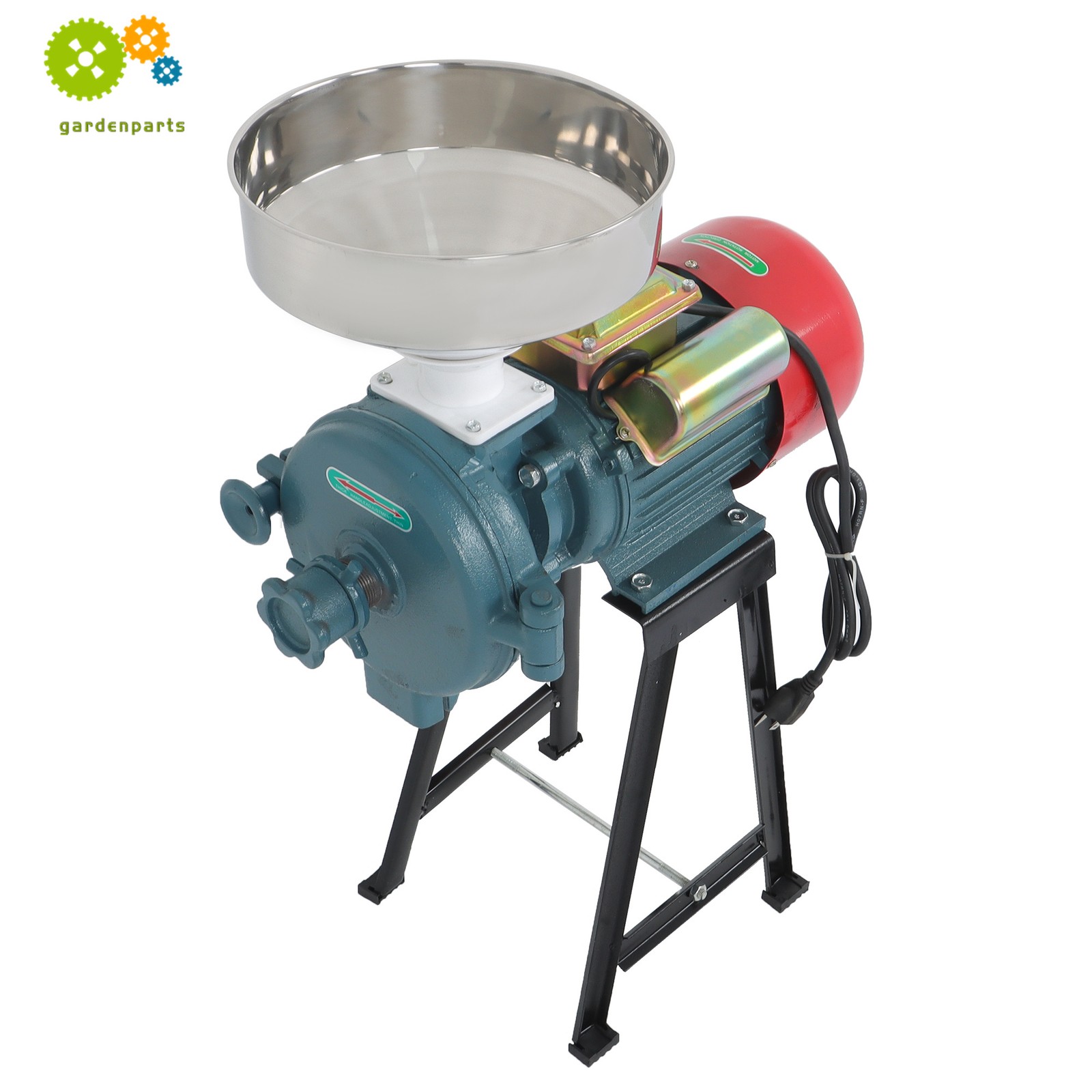 3000W Electric Grinder Grain Mill With Funnel Corn Wheat Flour Grain Mill 110V