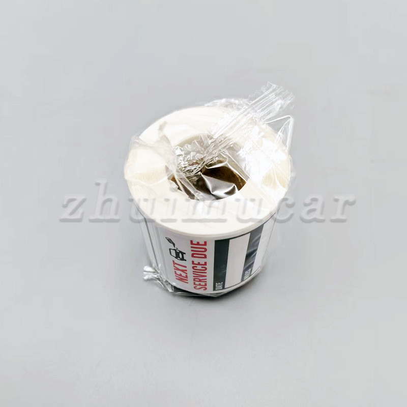 300PCS Oil Change Service Reminder Stickers Window Lite Sticker Pack 2"x2" US