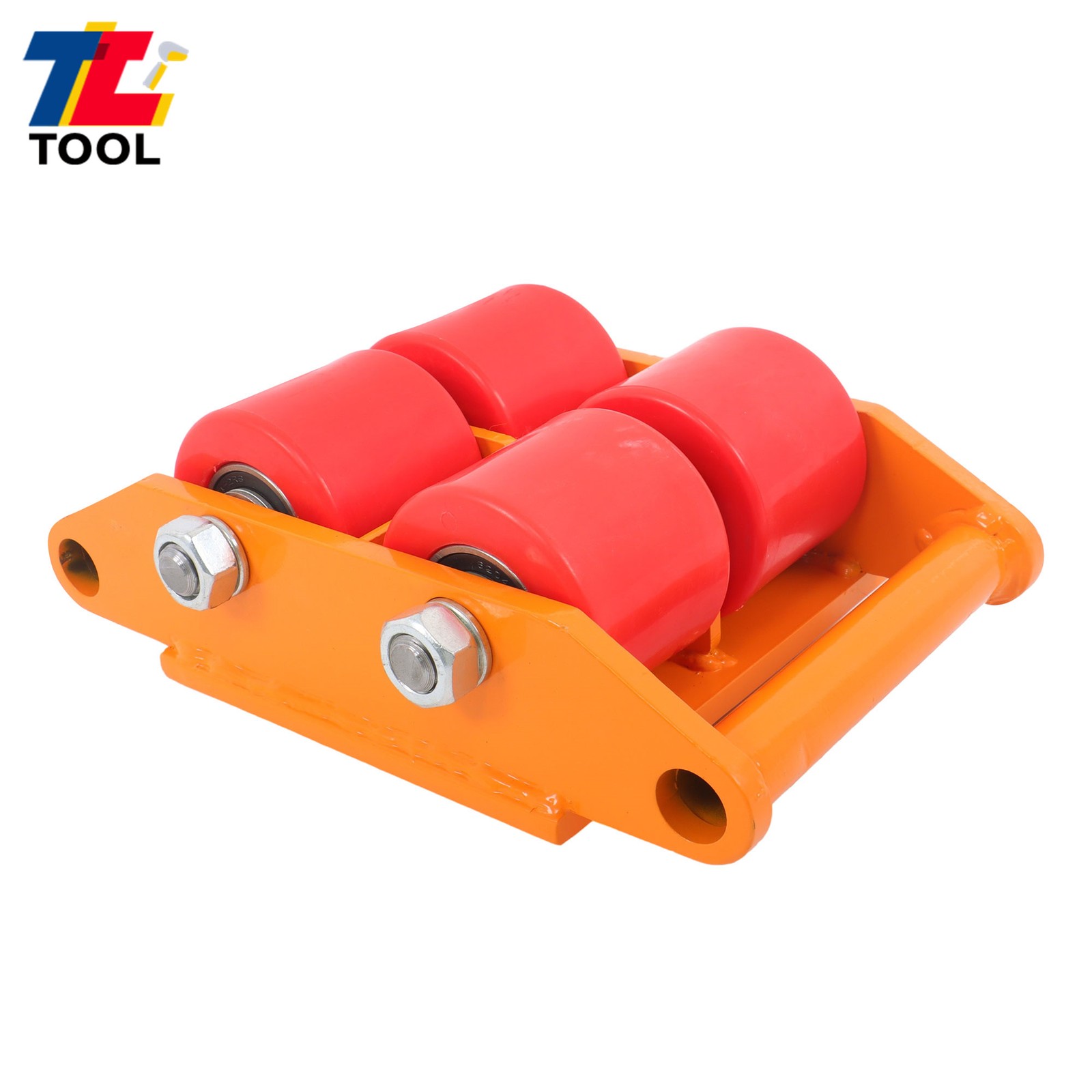 4 Pcs 360° Rotation Heavy Duty Machinery Skates Dolly 6T/13200Lbs With Handle