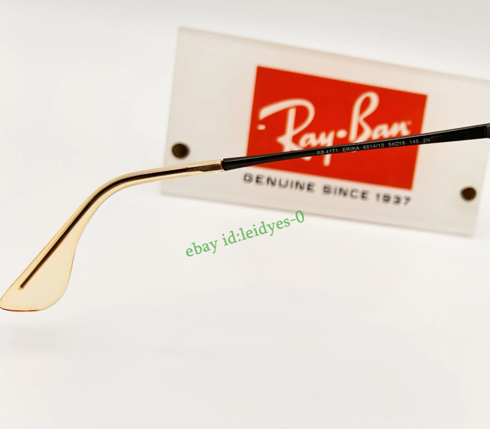 *NEW* RAY-BAN ERIKA RB4171 UV400 SUNGLASSES BROWN FRAME GRADIENT LENS 54MM