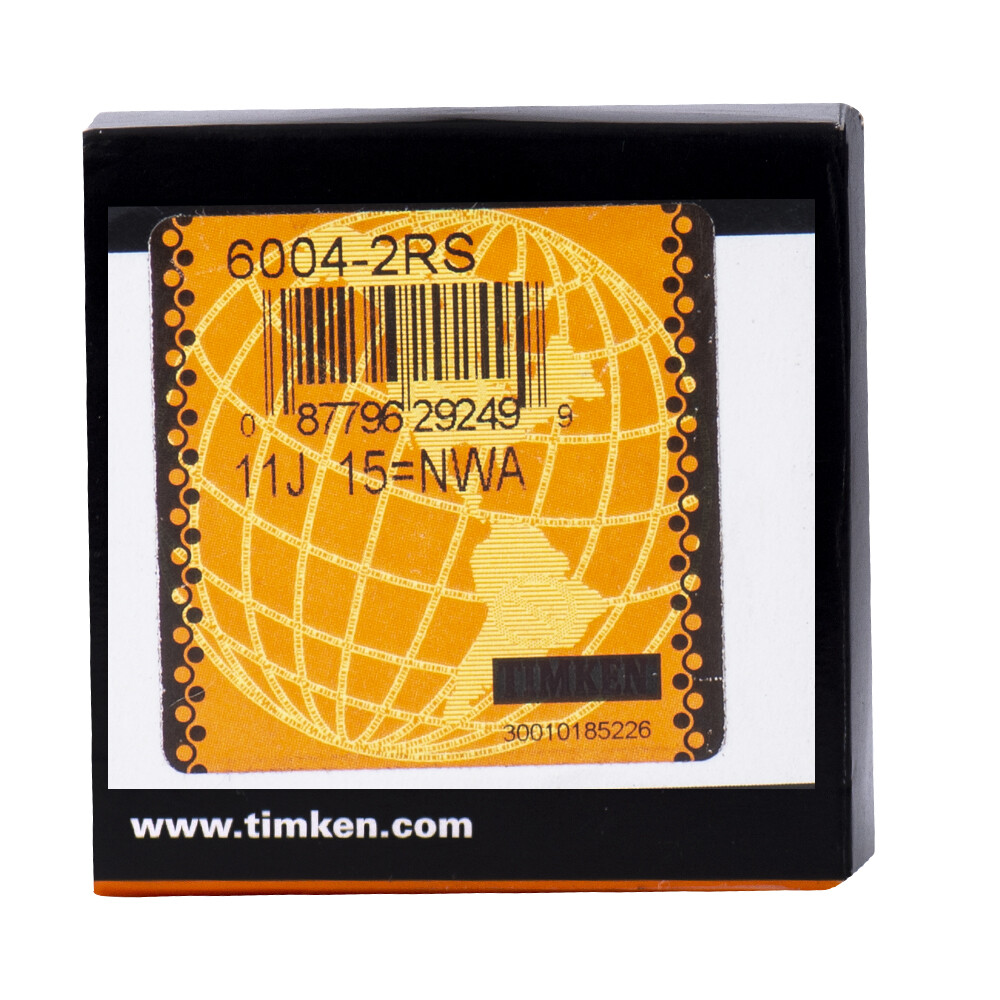 10PCS TIMKEN Brand 6004-2RS 20X42X12MM Double Rubber Seal Bearings 6004RS