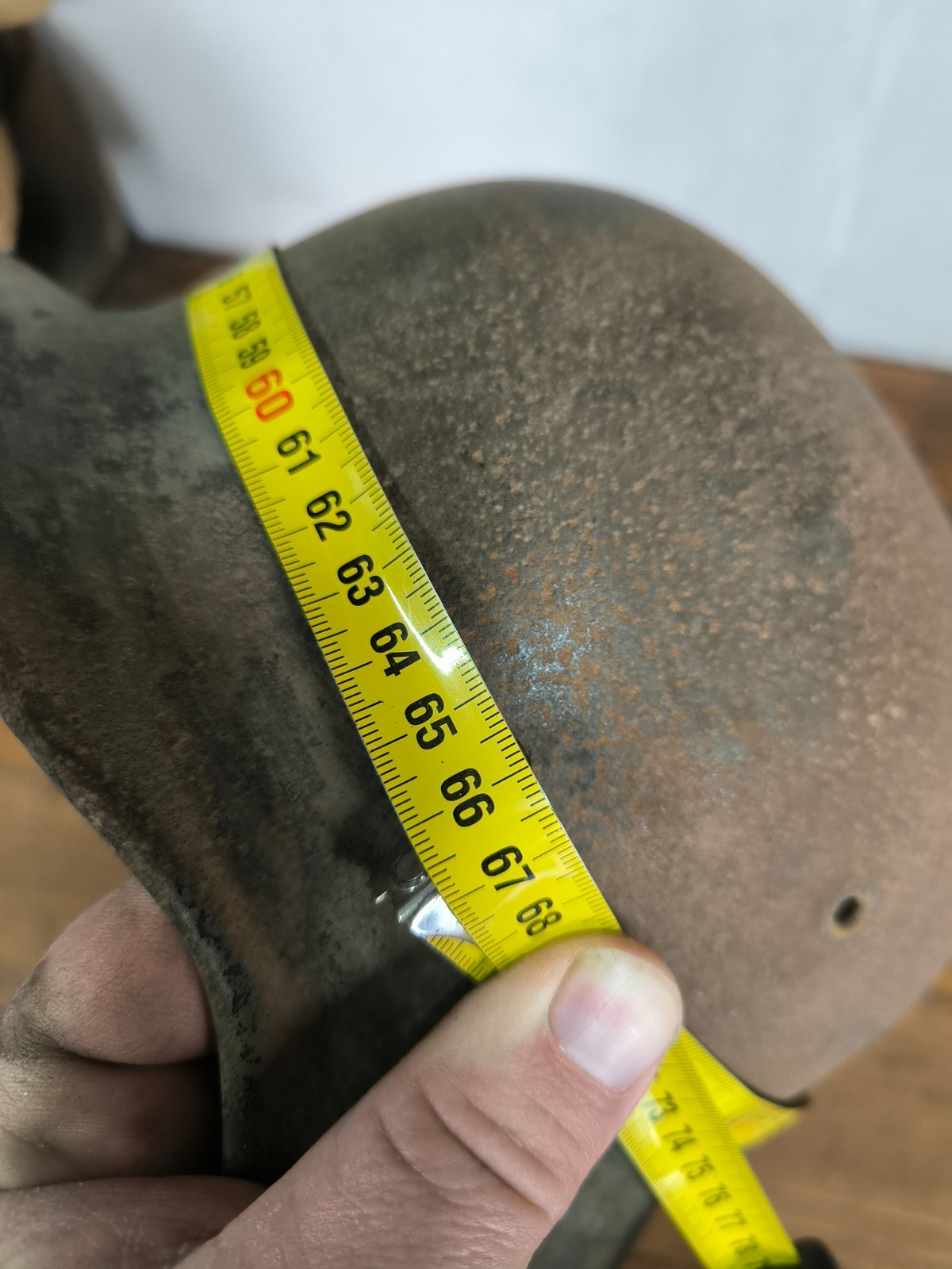 Helmet german original nice helmet M40 size 64 WW2 WWII do it yourself