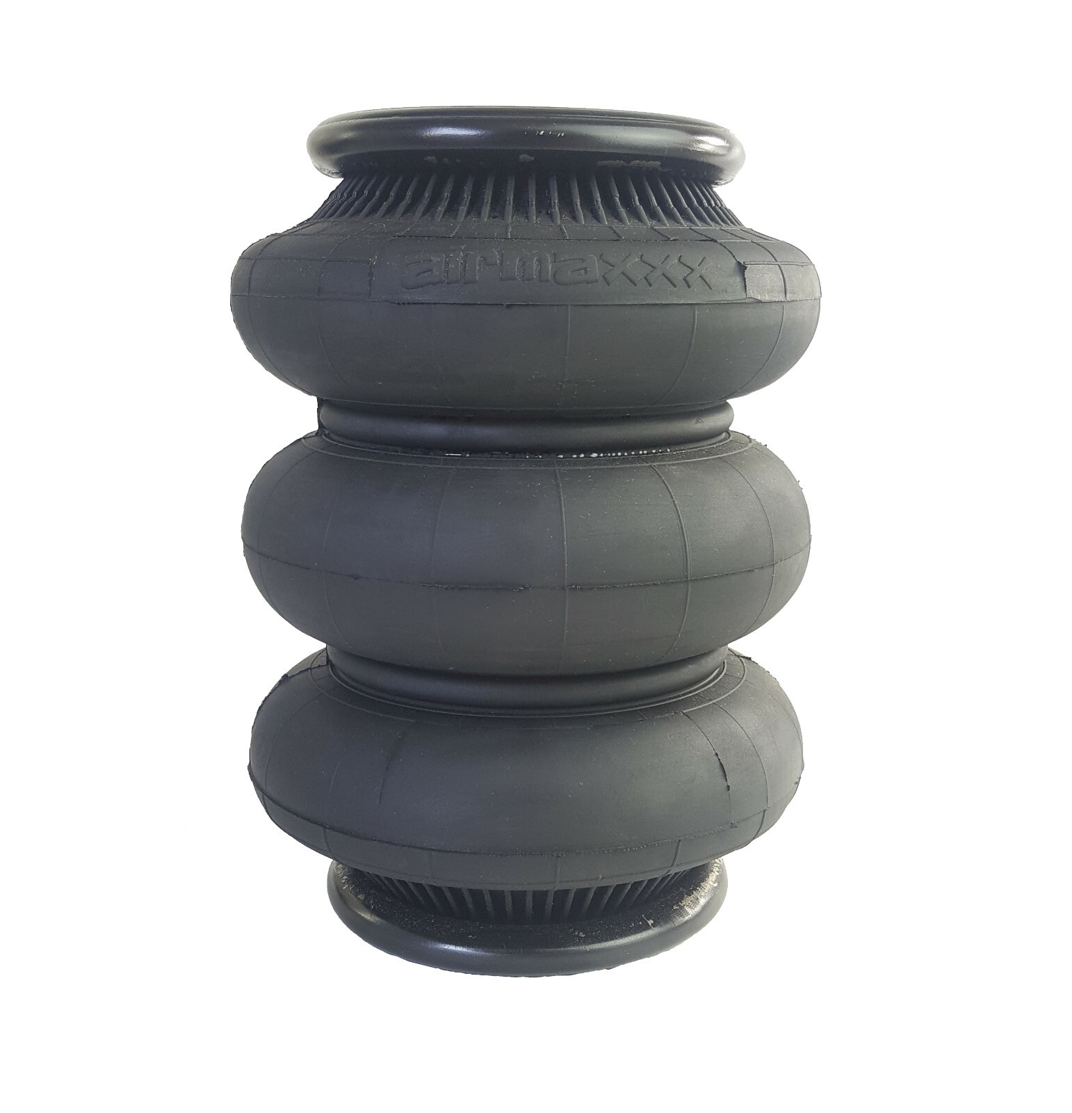 airmaxxx 2 triple bellow 2600 bags 1/2"npt port ride air springs suspension