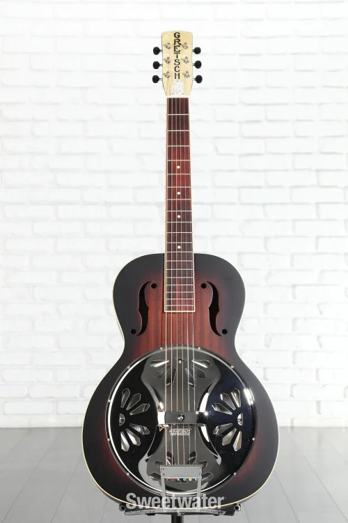 Gretsch G9220 Bobtail Round-neck Mahogany Body Resonator - 2-color Sunburst,