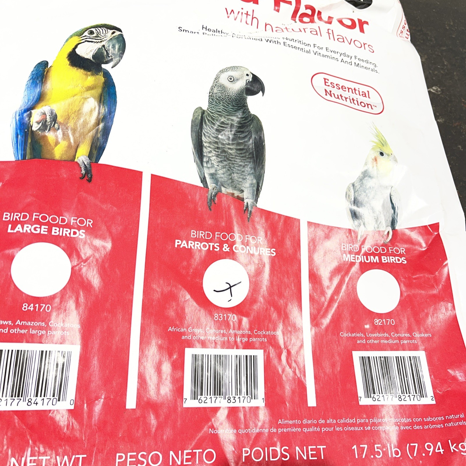 Zupreem FruitBlend 17.5 Pound FRESH Pellets Food Parrot Fruit Blend Medium Large