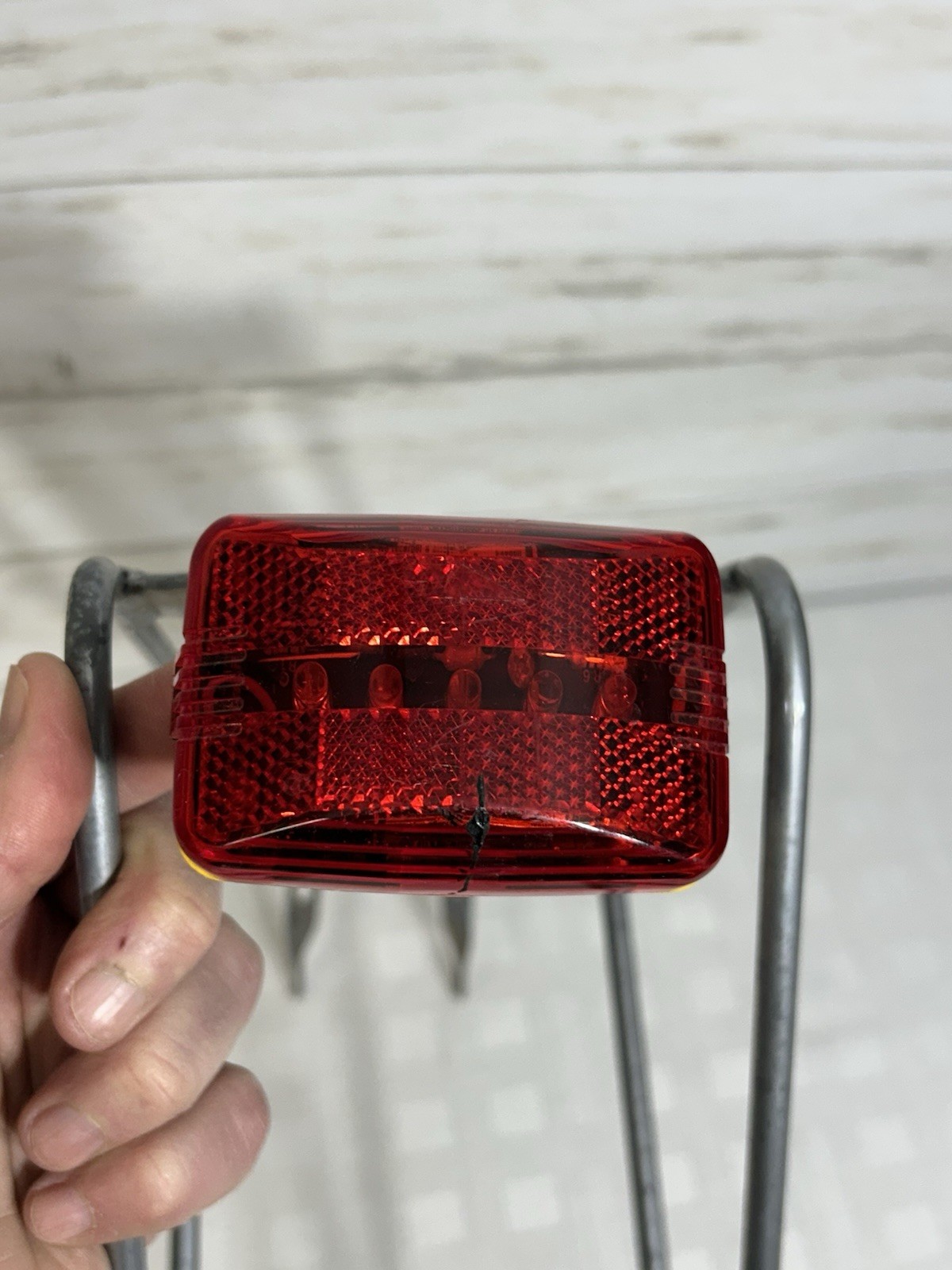 Vtg. TREK USA Aluminum Rear Mountain Road Hybrid Bike Rack Cargo Carrier Silver