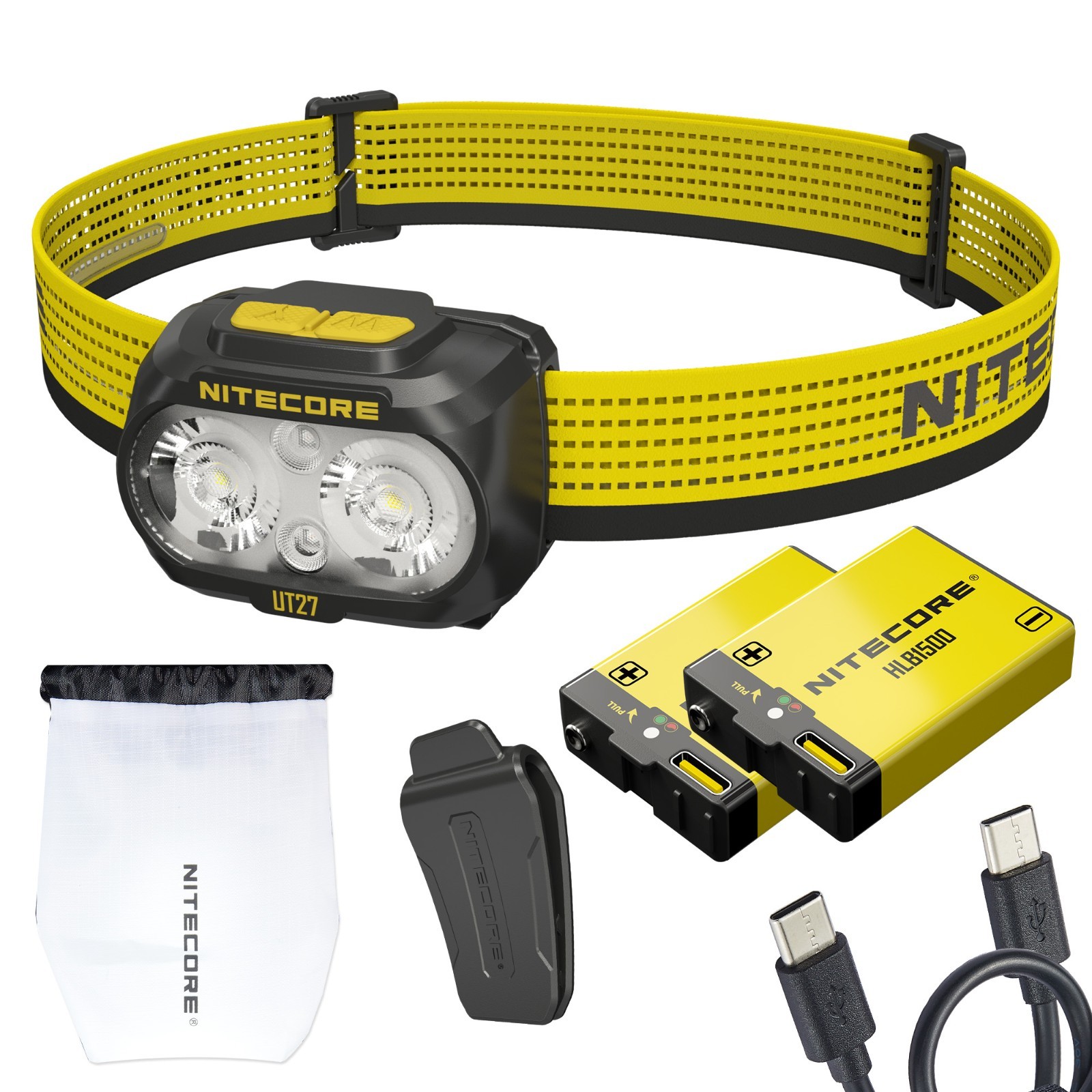 Nitecore UT27 MCT Pro 800 lumen 3 Color Temperatures Running Headlamp