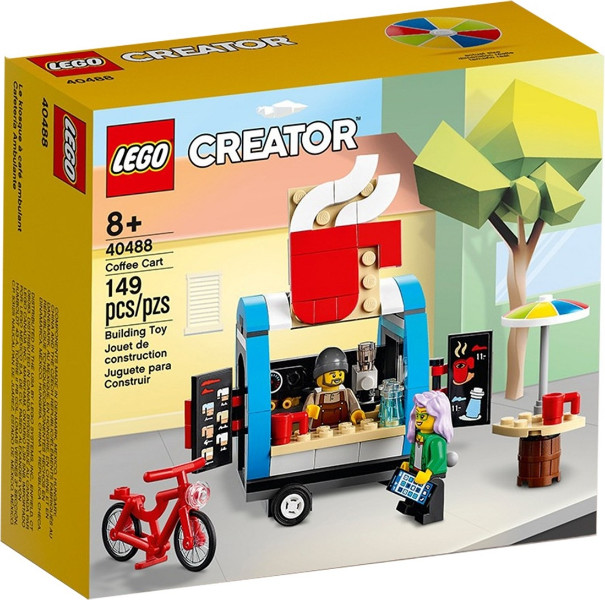 Lego Creator Coffee Cart 40488 Retired Limited Edition GWP Brand New Sealed 2022