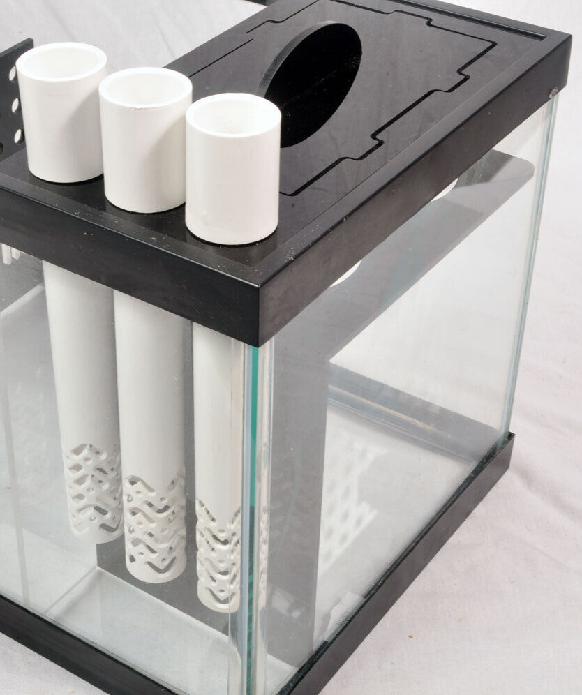 REFUGIUM KIT - 20 Gallon Long ezBuild 2 Zone Sump Kit - Aqueon / Imagitarium