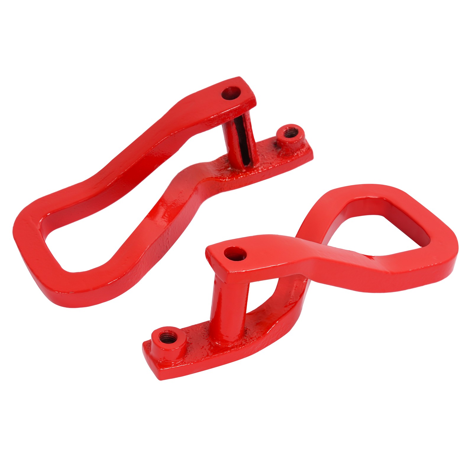 Red Front Tow Recovery Hooks w/ Bolts For GMC Sierra 1500 2019-2025 #84280203