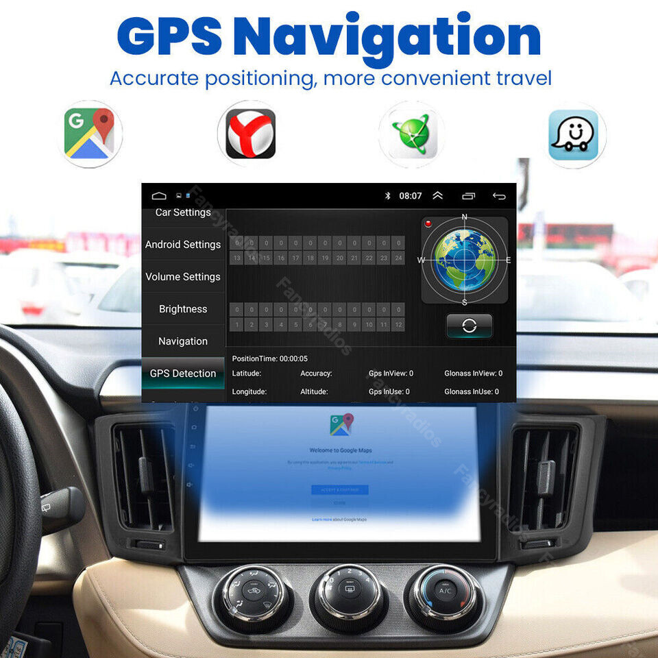 4+64GB For Toyota RAV4 2013-2018 Android 15.0 Car Stereo Radio Carplay GPS WIFI