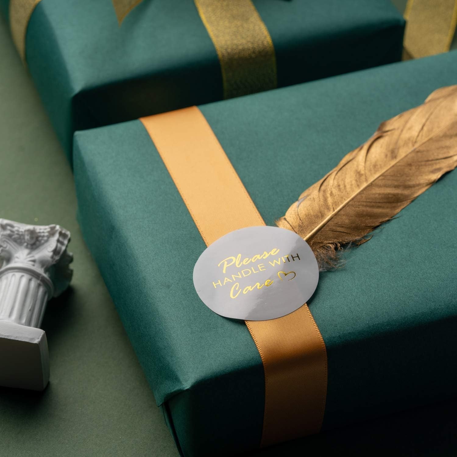 Green Kraft Paper Roll - 18 inches x 100 feet - Recyclable Paper Perfect for ...