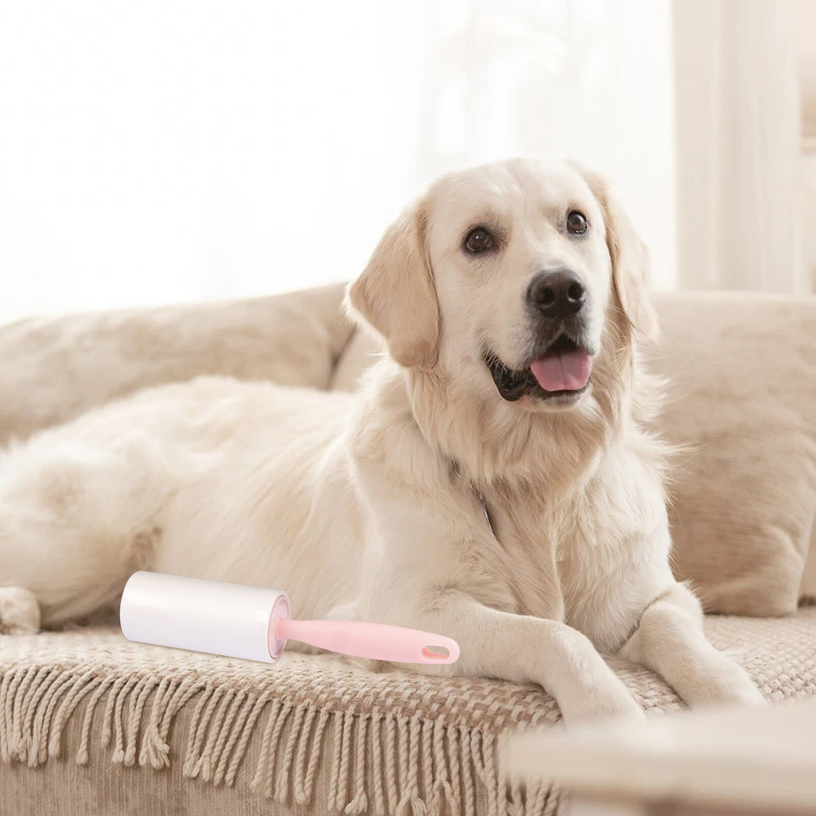 Lint Rollers for Pet Hair Extra Sticky Portable Fuzz Remover Handle with Refills