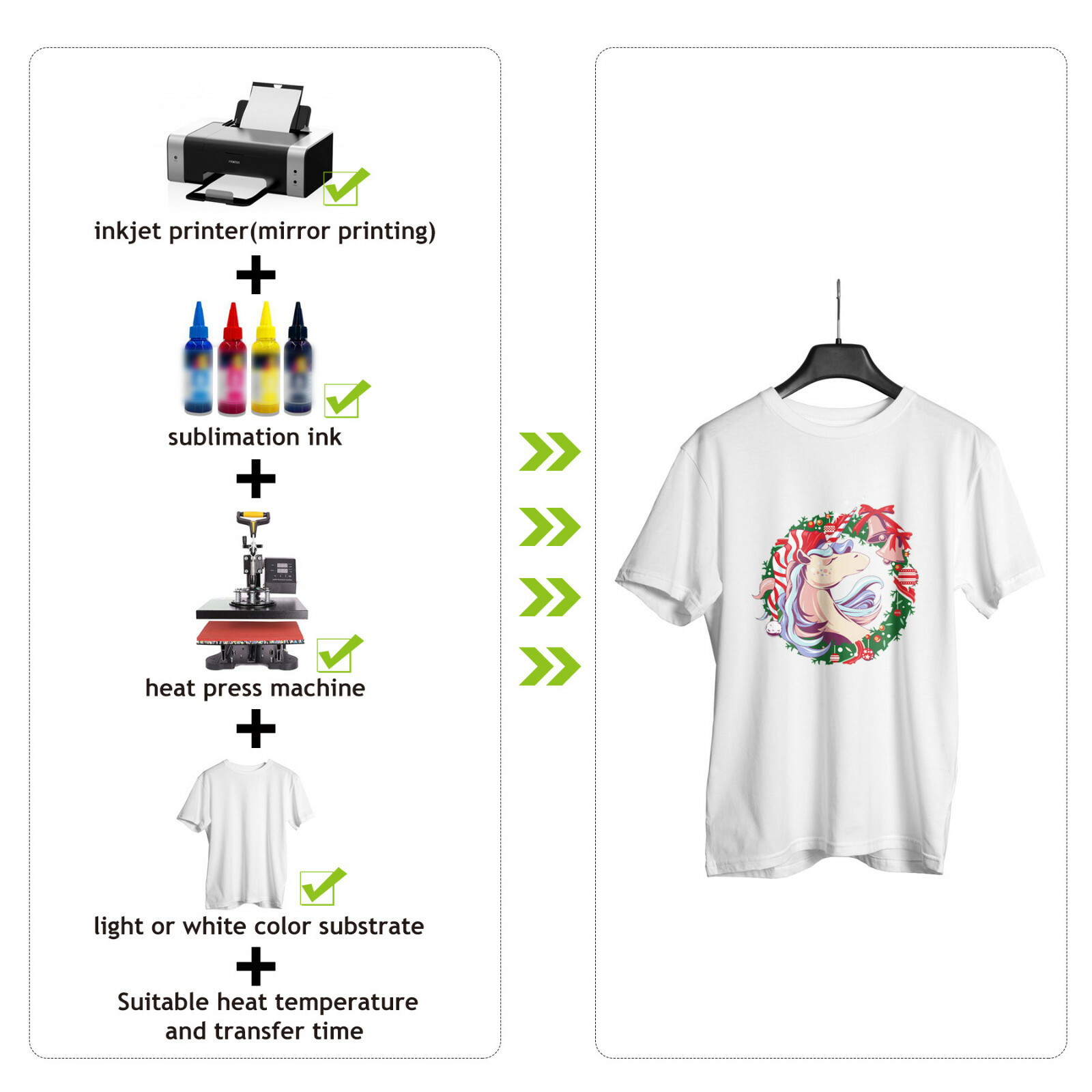 A-SUB Sublimation Paper 8.5X14 for Inkjet Heat Transfer DIY Gift 125g 100 Sheets