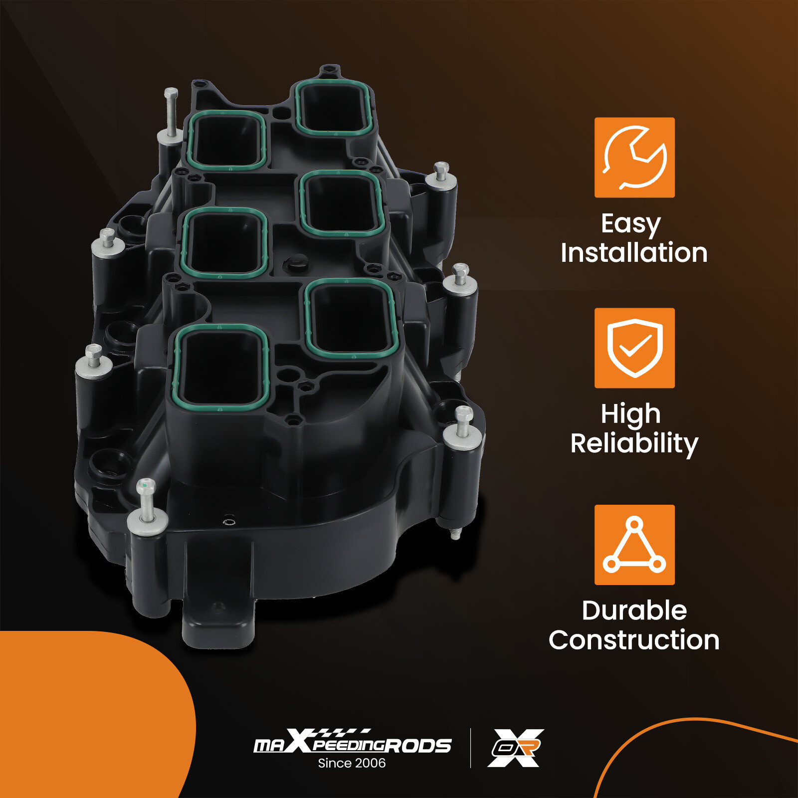 Lower Intake Manifold For Dodge Journey Durango Challenger Ram 3.6L 05184199AF