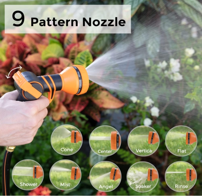 Giraffe Tools Retractable Garden Hose Reel 1/2-in 78-ft Wall Mount