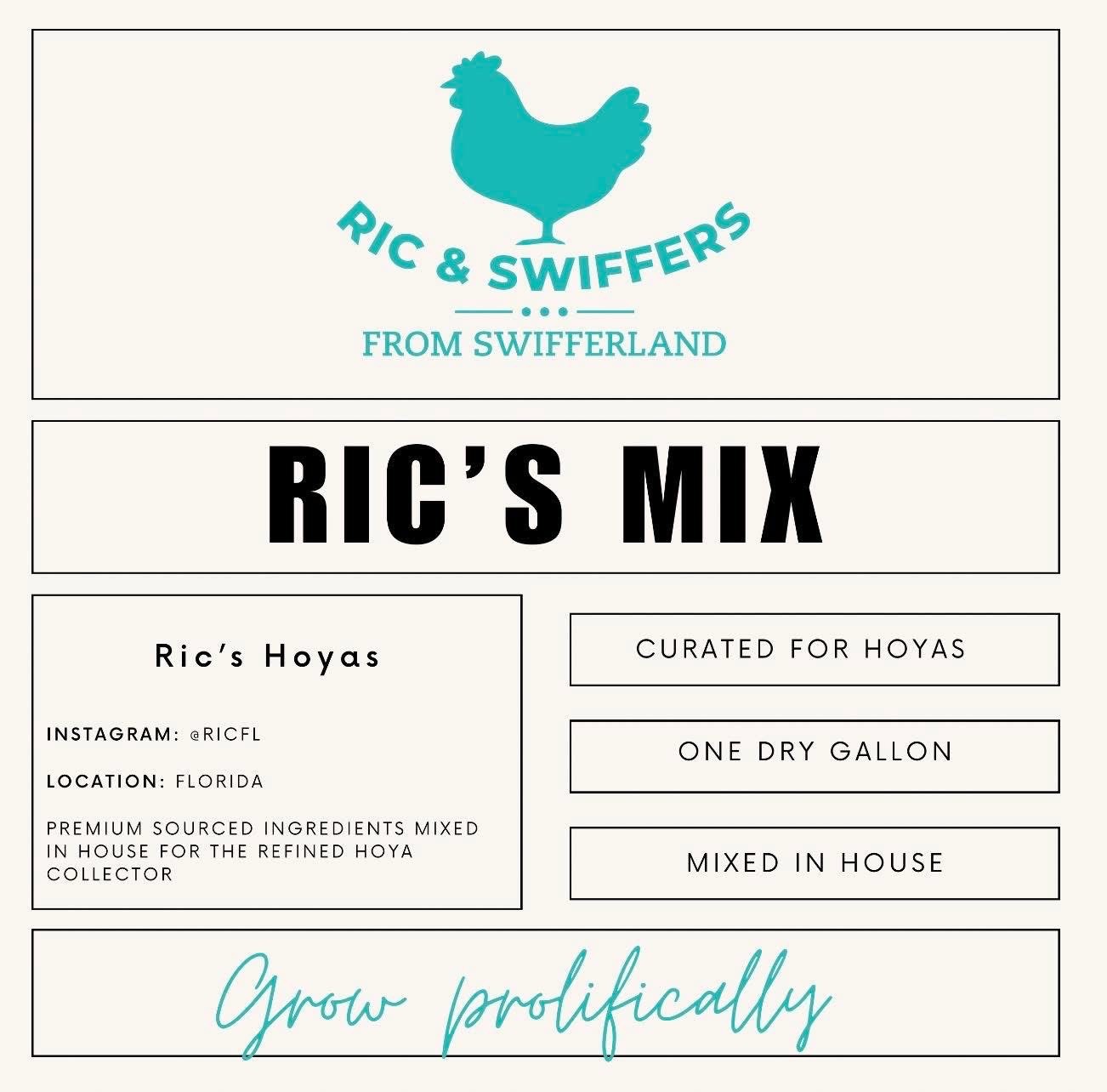 Ric’s Hoya Mix   (One Dry Gallon)