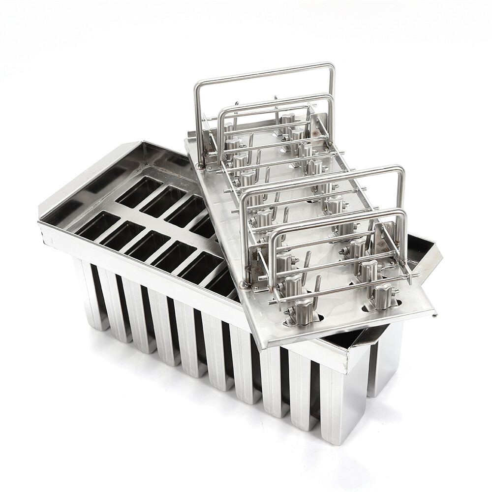 Ice Cream Stick Mold 20pcs Mold Cup Stainless Steel Mold Commercial