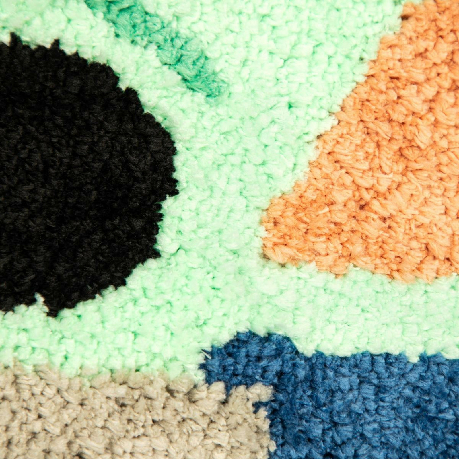 Star Wars the Mandalorian Grogu Tufted Bath Rug Blue