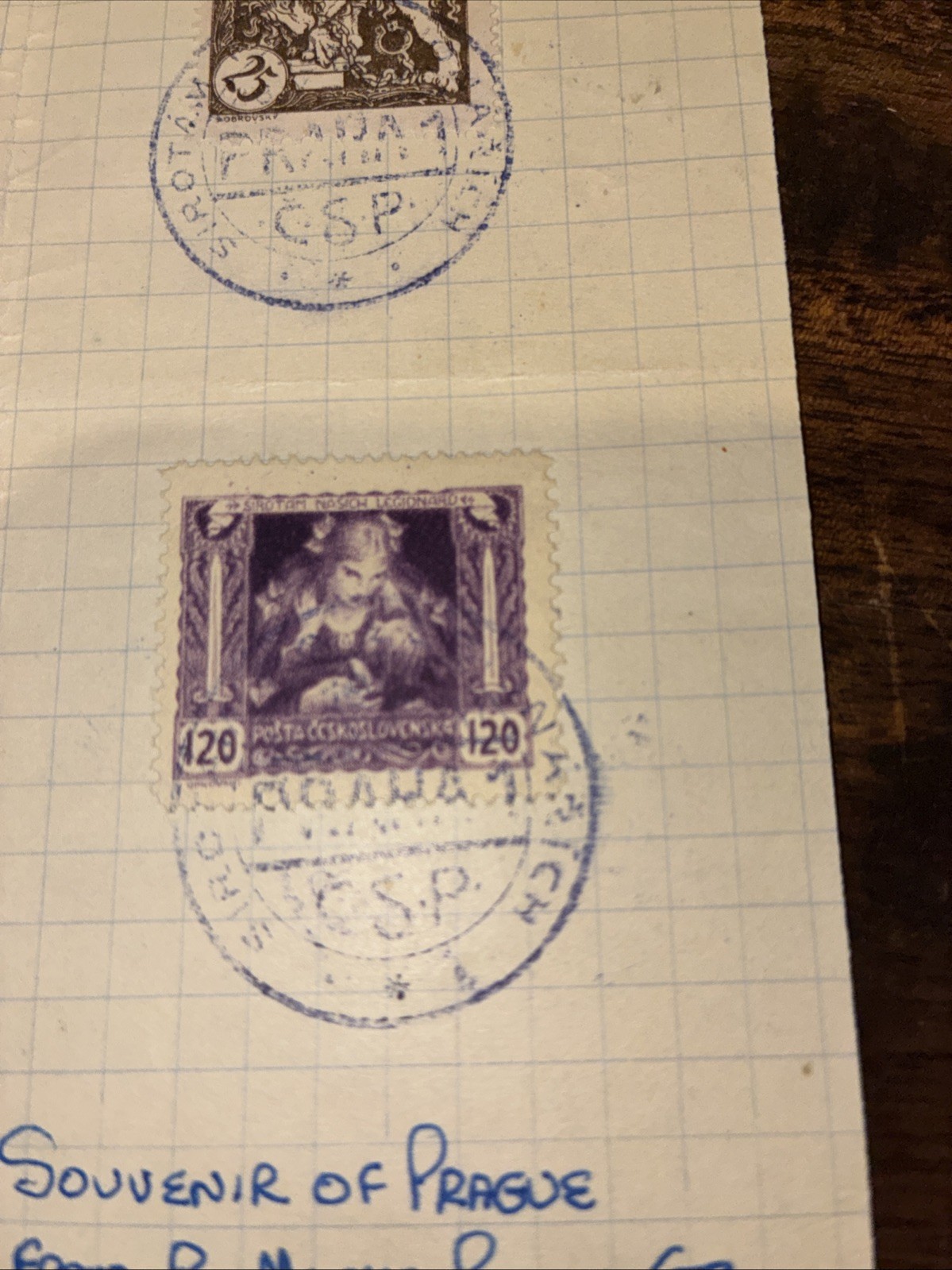 Czechoslovakia 1919 -Legionnaires- Widows and Orphans -Michel 34-40 Used W Postm