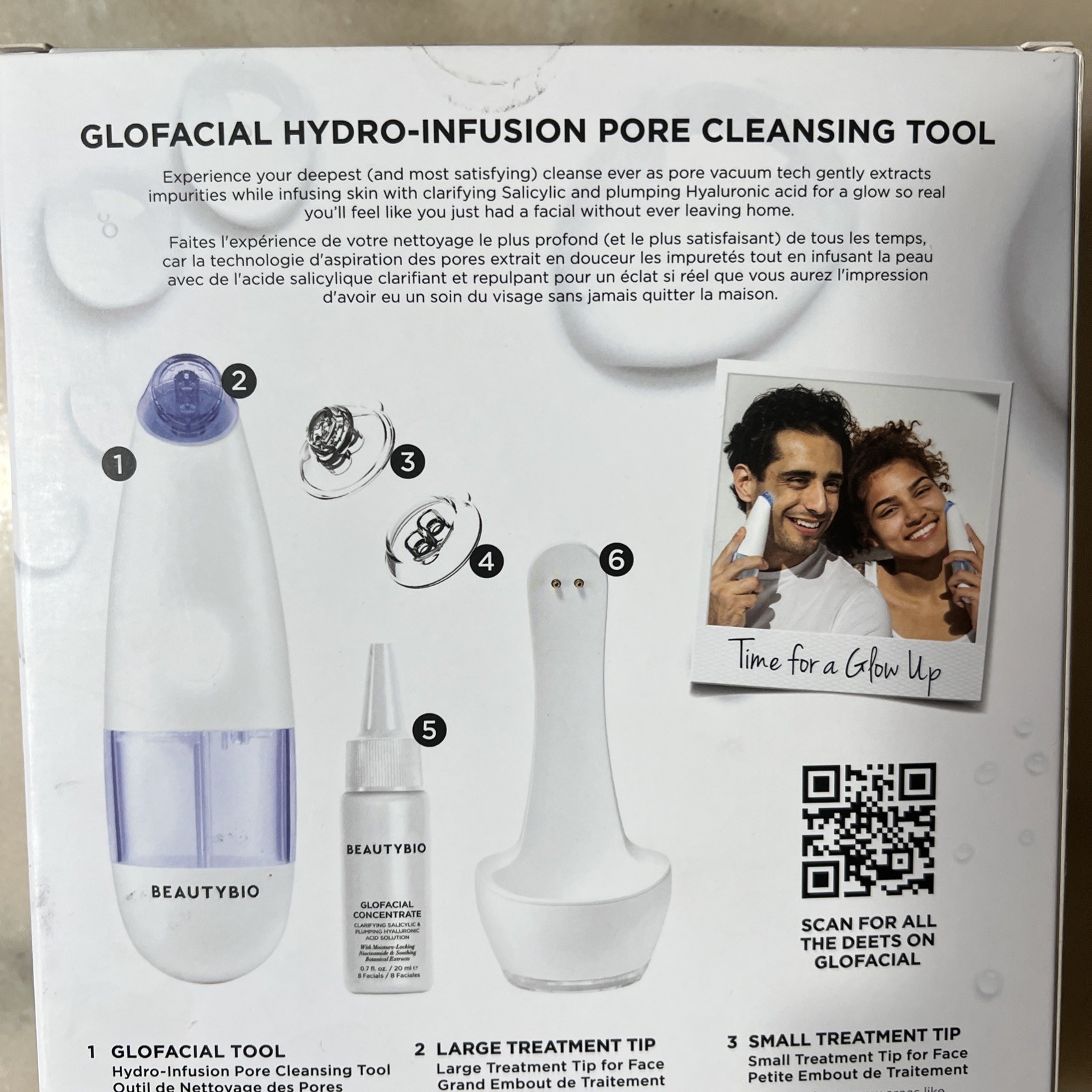 SEALED DEAL BeautyBio GLOfacial Pore Cleansing Tool - Deep Pore Cleansing