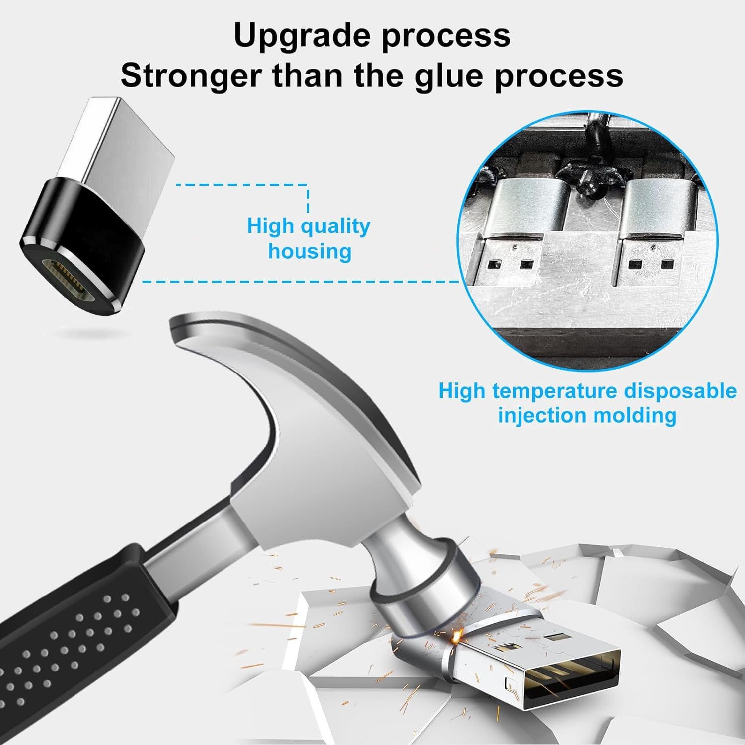 3 PACK USB C 3.1 Type C Female to USB 3.0 Type A Male Port Converter Adapter NEW