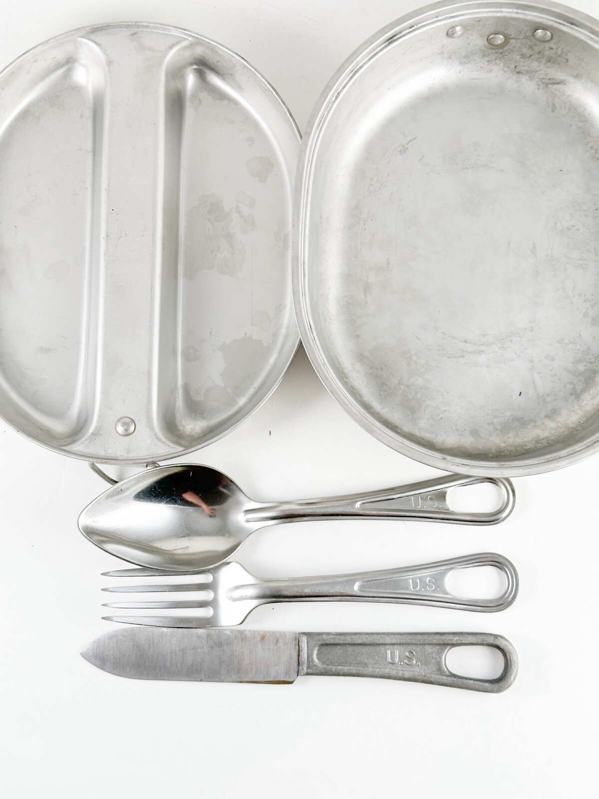 Vintage US REGAL 1966 Mess Kit w Fork Spoon Knife Skoco UCCO