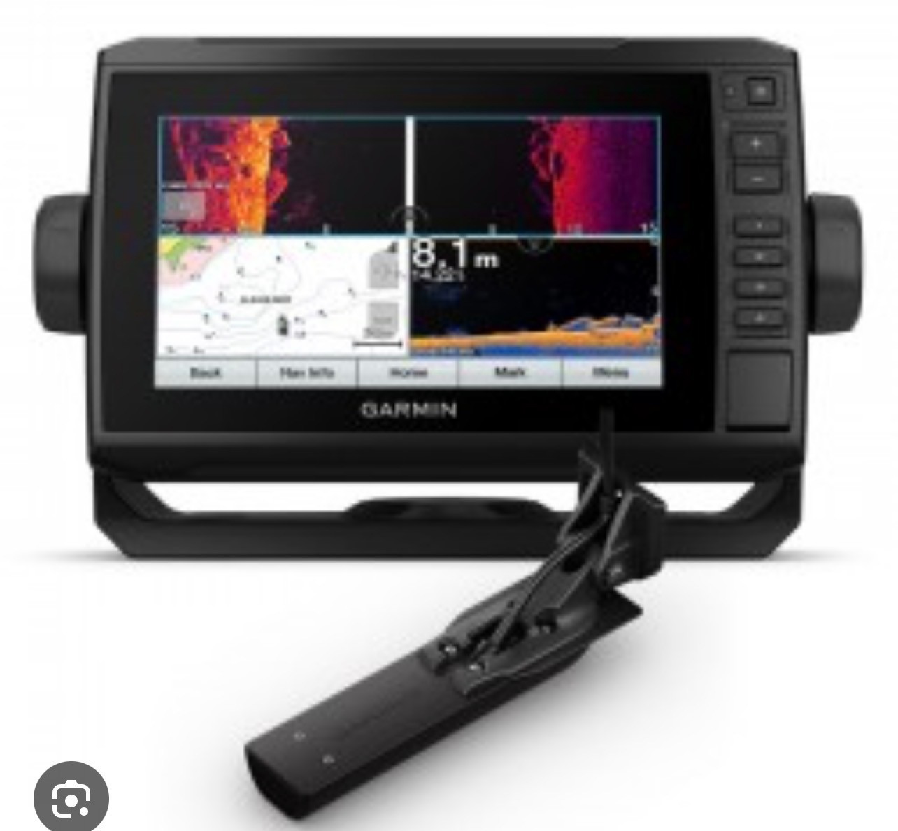 Garmin Echomap UHD 72sv with GT56 Transducer Remanufacture Worldwide Basemap