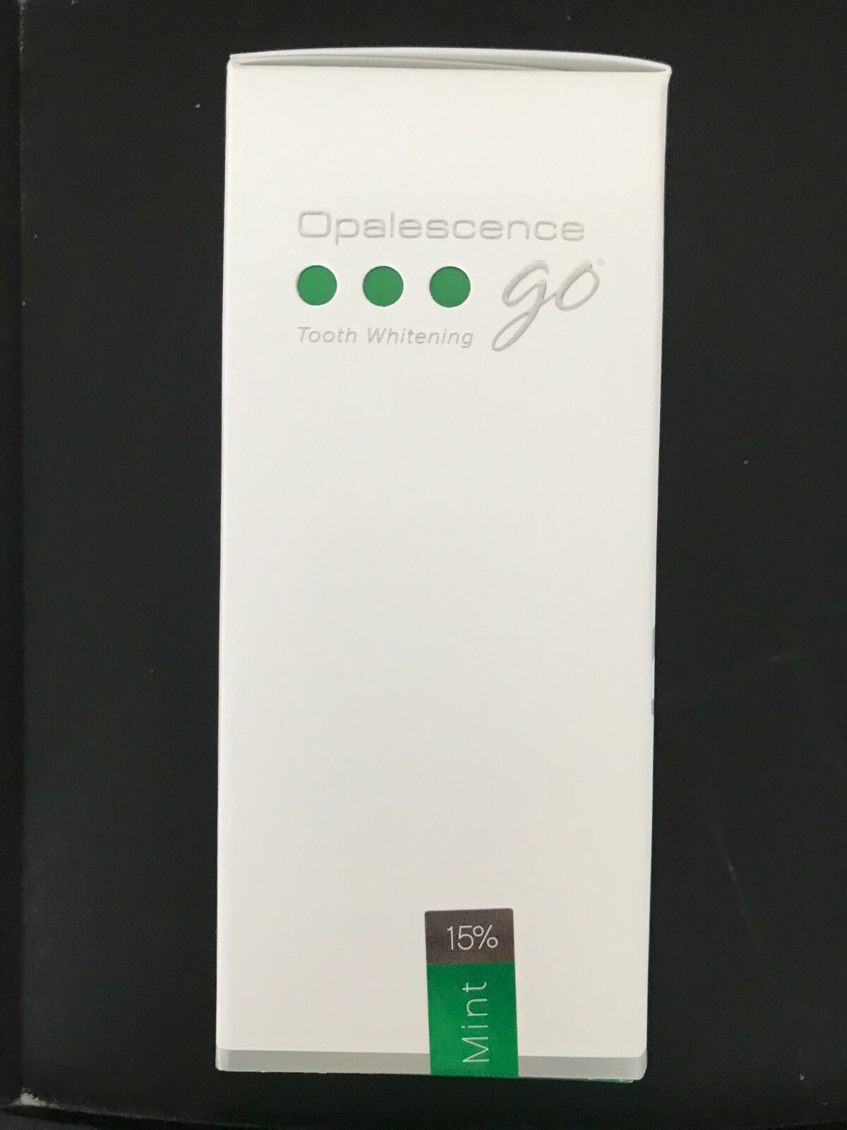 Authentic Opalescence Go 15% Mint Prefilled Teeth Whitening Trays Exp 09/30/25