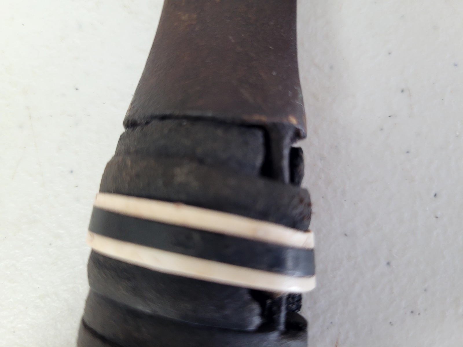 Vintage ESTWING Hatchet USA with Leather Stack Handle 13"