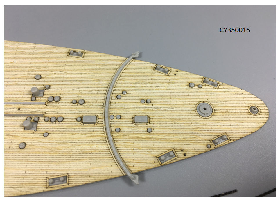 1/350 Italian RN Roma Navy Battleship Super Detail-up Set for Trumpeter 05318