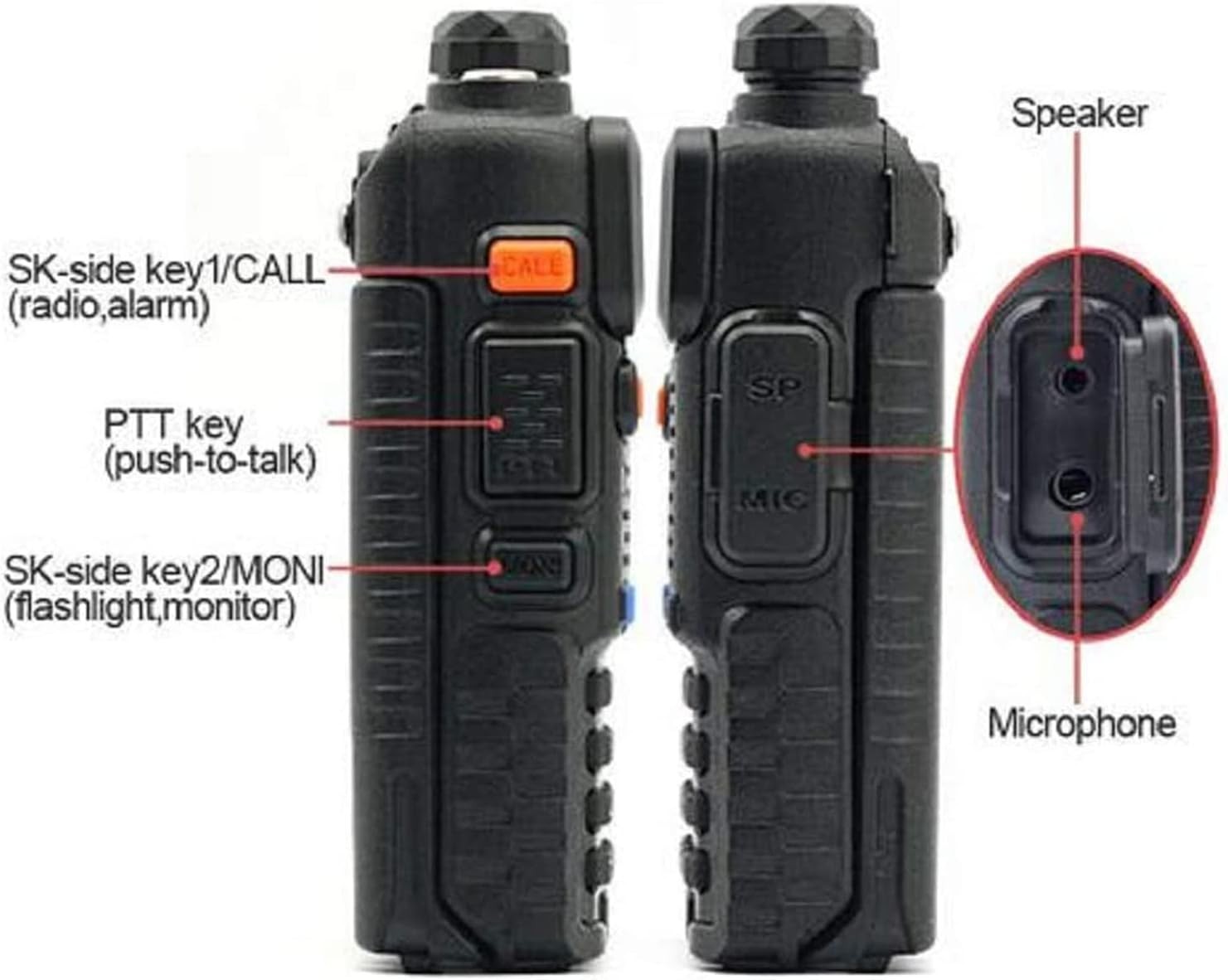 Baofeng UV-5R Upgraded Legal Version Dual Band Walkie Talkies Two Way Radio US