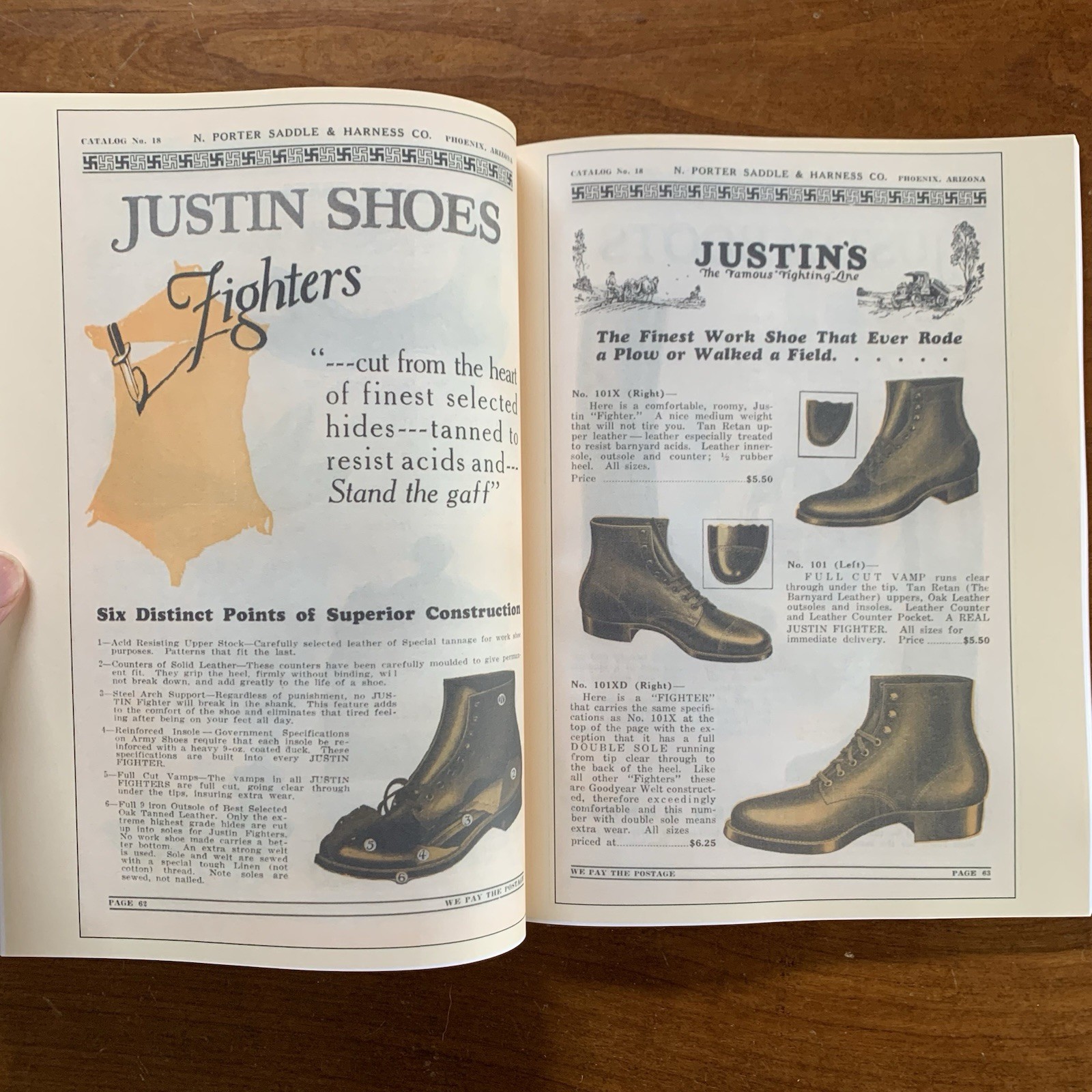 1930 N. Porter Saddle and Harness Company Catalog No. 18 / Facsimile