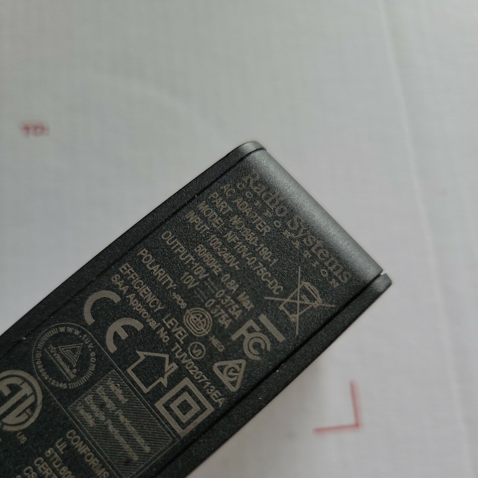 Genuine Petsafe Transmitter Receiver Wall Charger Adapter Part 650-190-1 RFA-393