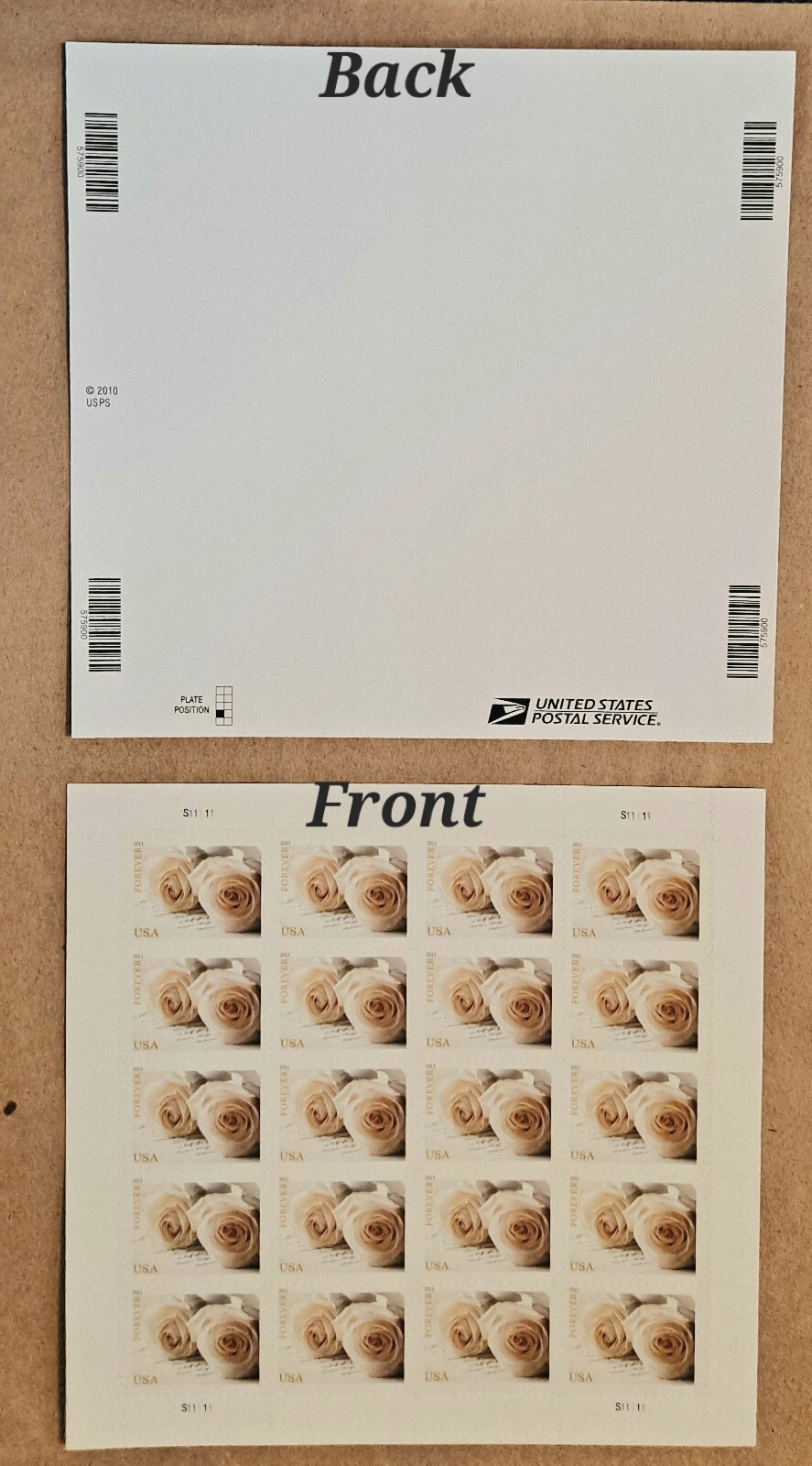 60 FOREVER STAMPS White Rose 3 SHEETS Of 20 Wedding Anniversary MNH