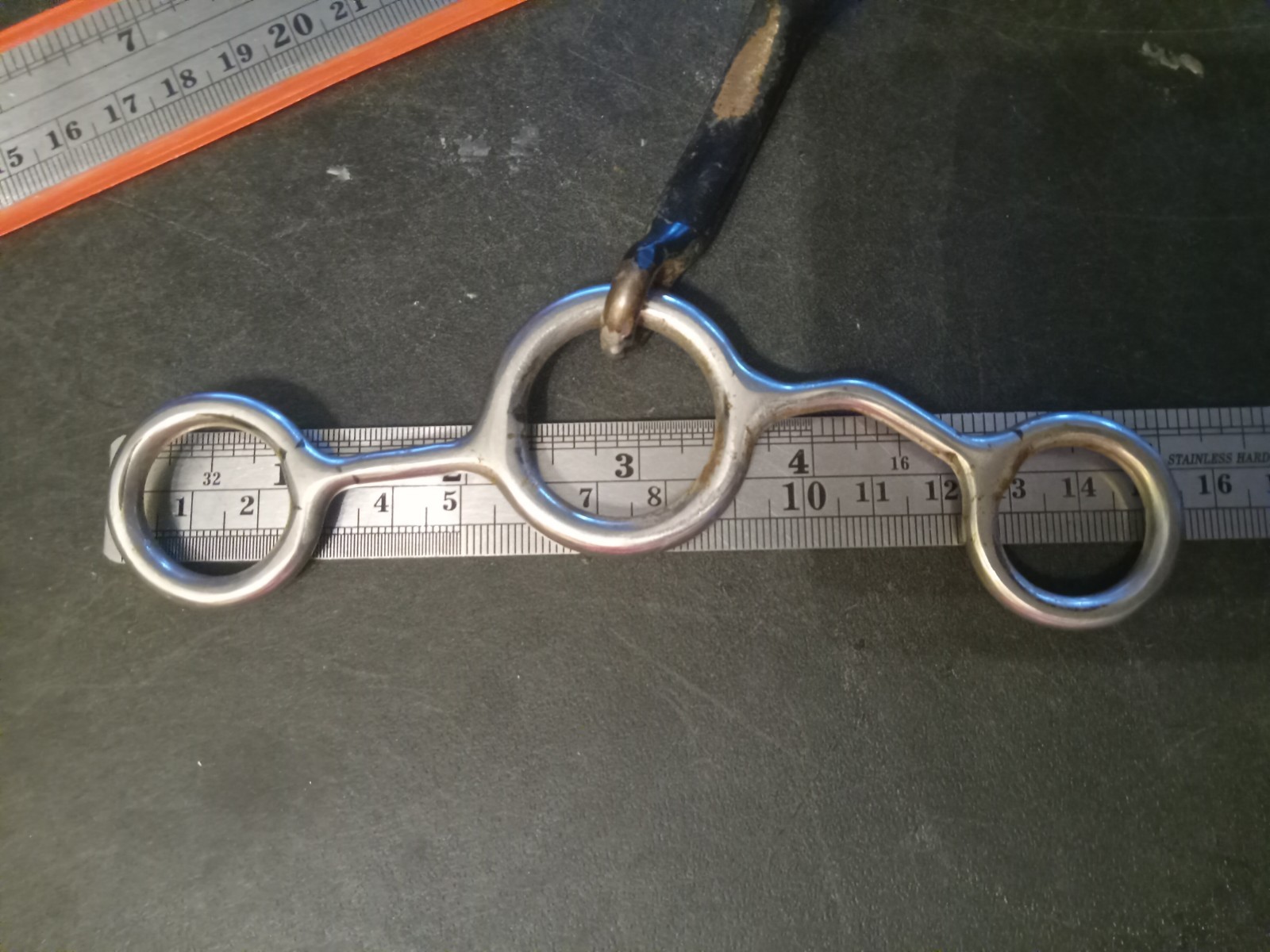 used Jr cowhorse bit 5 in sweet iron mouth