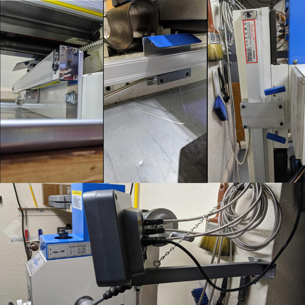 2/3 Axis Digital Readout Linear Scale DRO Display 5um for Bridgeport/Knee Mill