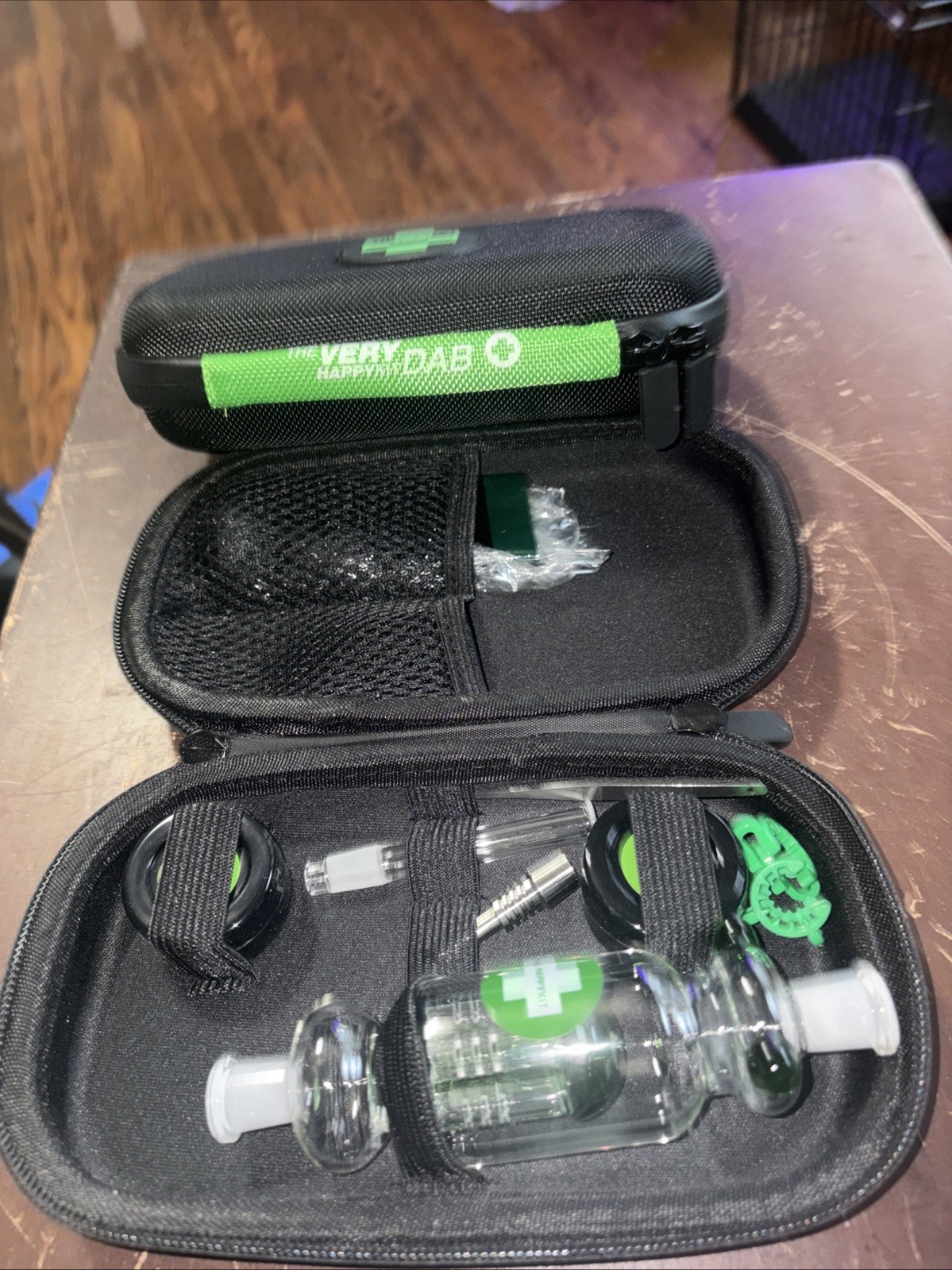 HAPPY DAB KIT GREEN & BLACK NEW WITHOUT TGS Free Shipping