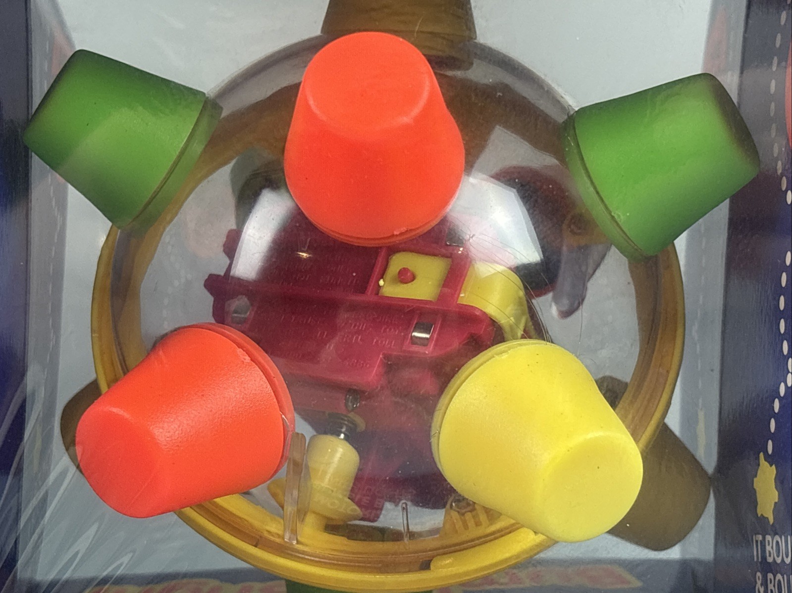 Vintage 1995 ERTL Motorized Bumble Bright New Sealed Classic Toy! Clear NIB!