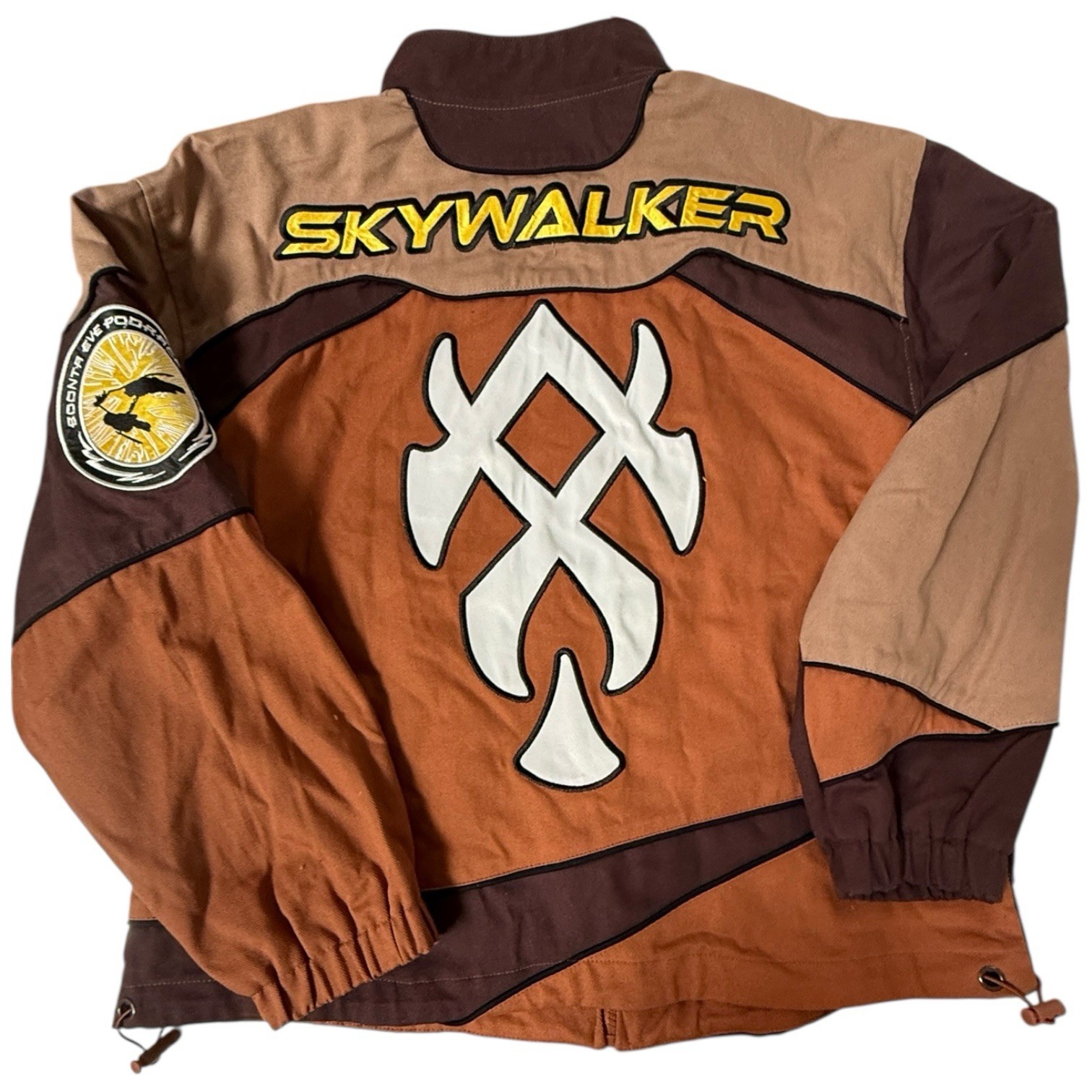 Star Wars Anakin Skywalker Podracing Jacket BoxLunch Exclusive Brown Size Medium