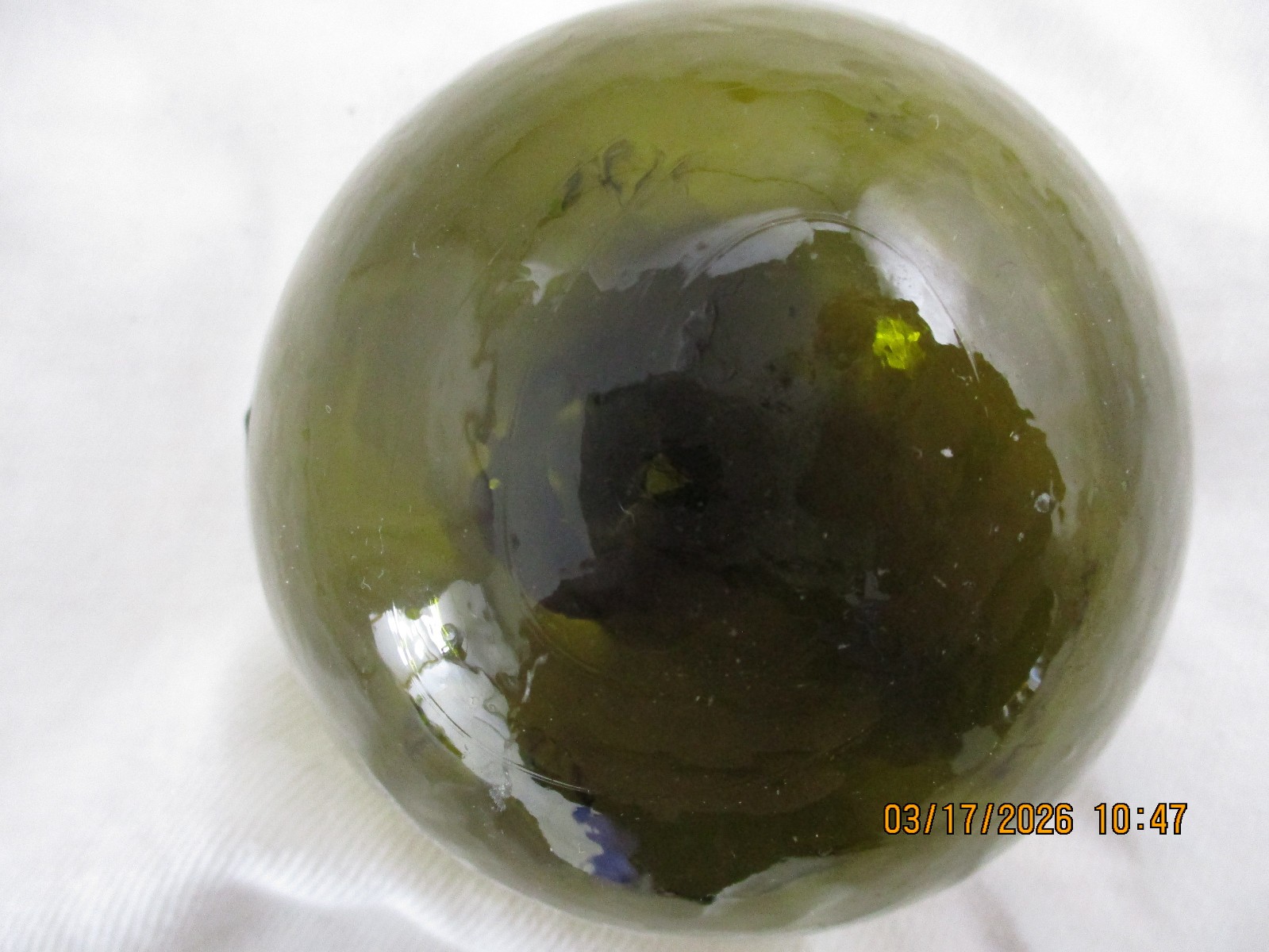 4 Glass Floats Japanese, Korean with Sequential HASH MARKS ! Alaska Beach Combed