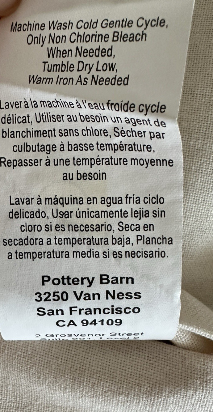 NWOT Pottery Barn Throw Pillow Cover Only Medallion Global 100% Cotton ~Set of 2