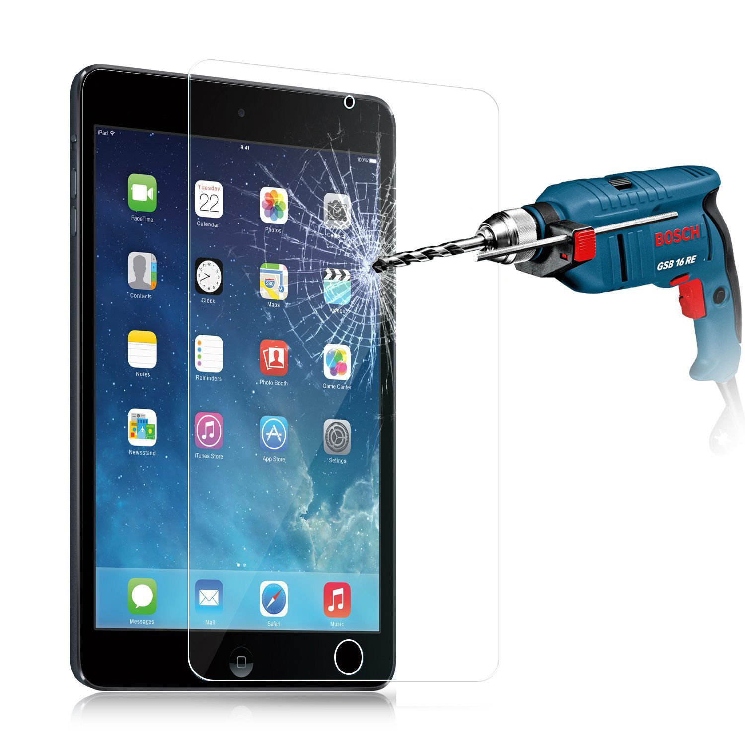 Tempered Glass Screen Protector For iPad 10.2 9.7 7th 5th 6th Air Pro Mini 2 3 4