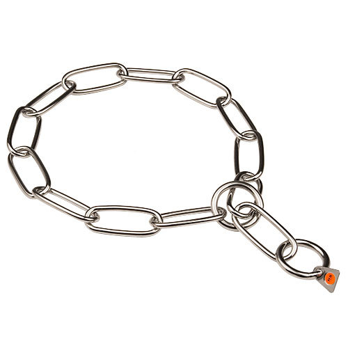 Herm Sprenger Stainless Steel Long Link Fur Saver Dog Training Collar ALL SIZES