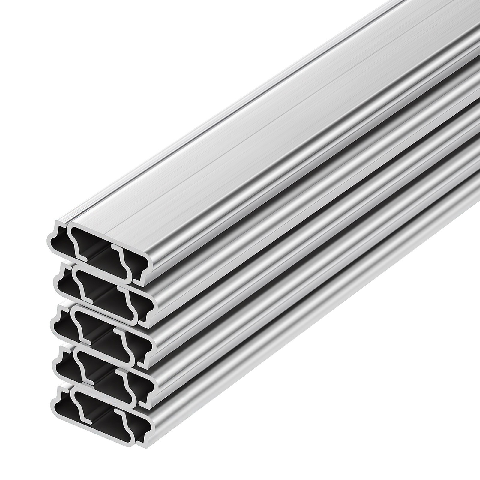 VEVOR Greenhouse Spring Wire & Lock Channel Aluminum Alloy 10 Packs 6.56 ft