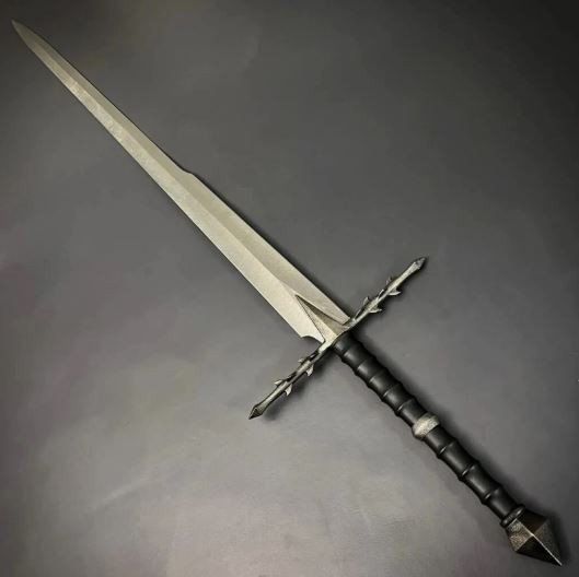 Handmade Sword of the Ringwraiths Prop Replica With wall plaque