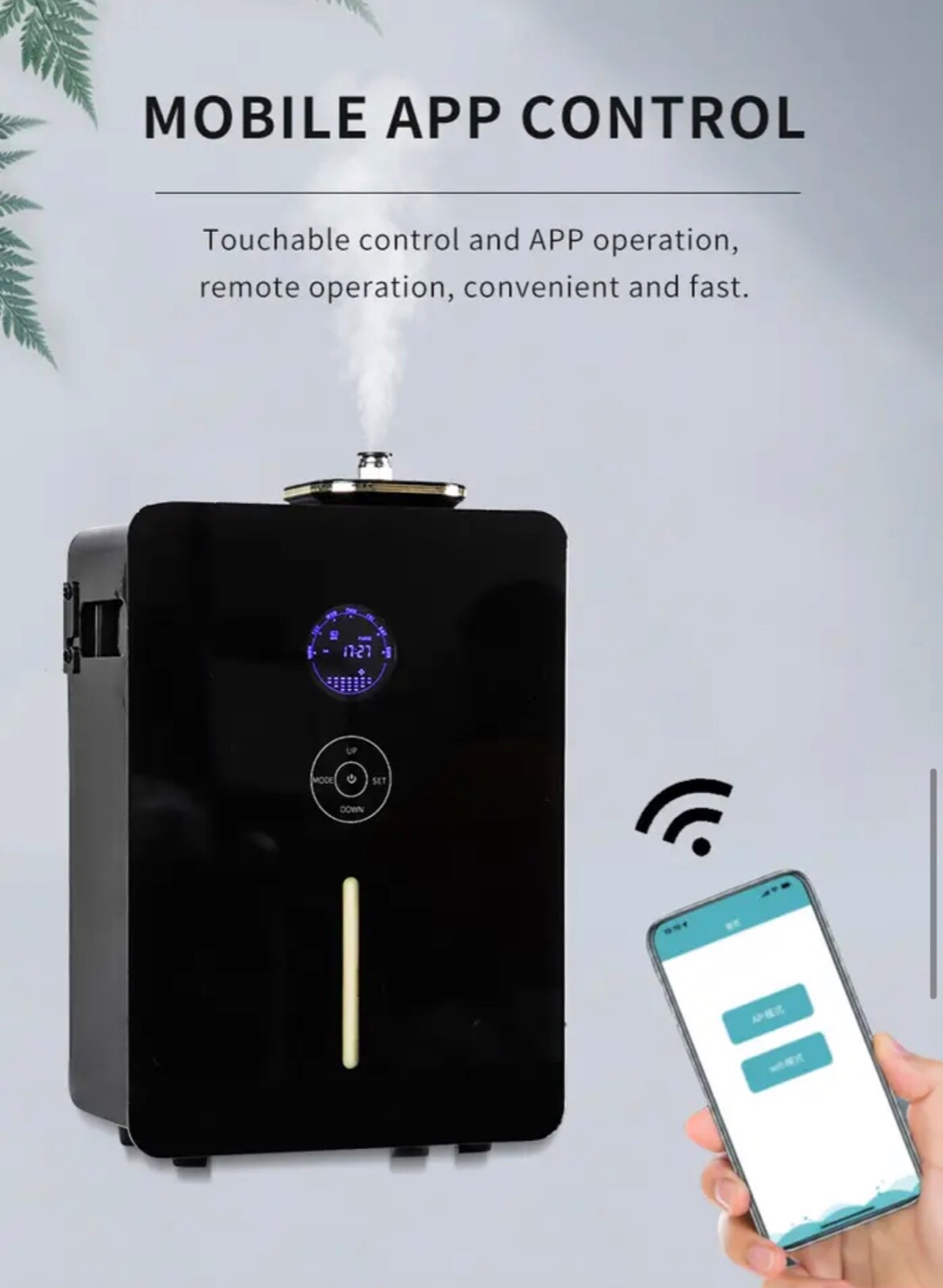 VanGogh360 Scent Diffuser 4900 Sqft Black HVAC Ready/ Aroma360 Hotel Collection