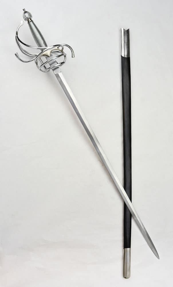 Spanish Swept Hilt Rapier – Deepeeka