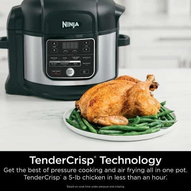 Ninja Foodi OS300 10-in-1 6.5-Quart Pro Pressure Cooker Air Fryer Indoor grill’s